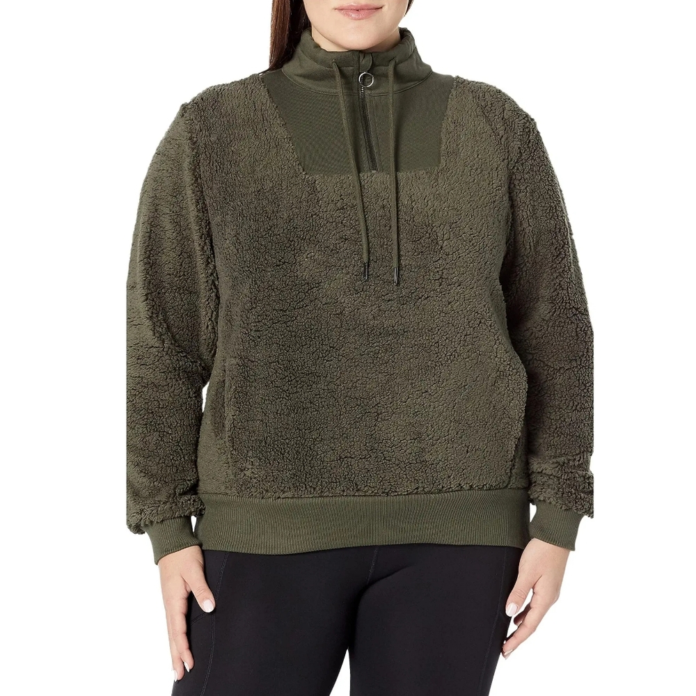 NWT Sweaty Betty Sherpa Half-Zip, XXL
